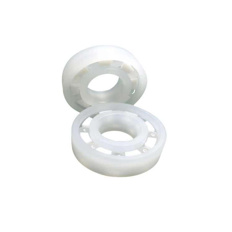 PVDF耐腐蝕塑料深溝球軸承 PVDF/PTFE/GLASS