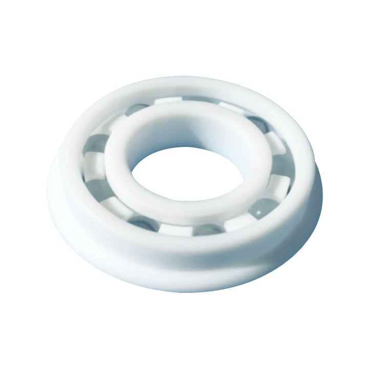 PTFE耐腐蝕塑料深溝球軸承 PTFE/PTFE/玻璃